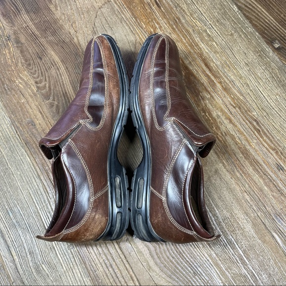 Cole Haan Everett Air Stitched Bicycle Toe Leather Loafer Shoes, Mens 10M, Brown main image 7